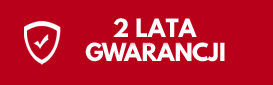 2 lata gwarancji