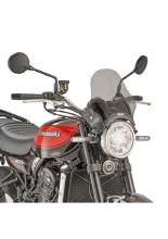 GIVI windscreen [36,5 X 35 cm] for Royal Enfield HNTR 350 (22-) smoked [fitting kit included]
