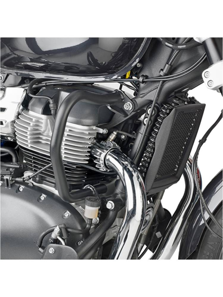 Specific Givi engine guard for Royal Enfield Super Meteor 650 (23