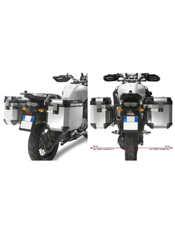 Pannier holder for Trekker Outback MONOKEY® CAM-SIDE Yamaha XT 1200Z Super Teneré (10-20), XT1200ZE Super Tenerè (14-20)