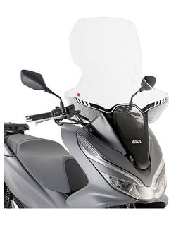 Screen GIVI Honda PCX 125 (18-20) clear (fitting kit included)