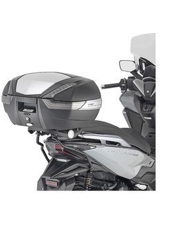 Specific Givi rear rack for Monolock® or Monokey® top case for Honda Forza 125 / 350 (21-) [plate not included]