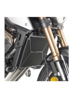 Specific Givi stainless steel radiator guard for Honda CB 650 R (19-) black
