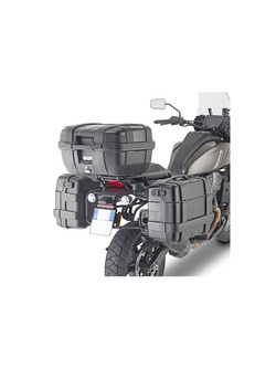 Specific pannier holder Kappa  PL ONE-FIT for MONOKEY® side-cases configuration Harley Davidson Pan America 1250 (21-)