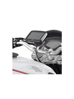 Aluminium support GIVI to install GPS Tom Tom Rider on S901A Smart Mount and S902A