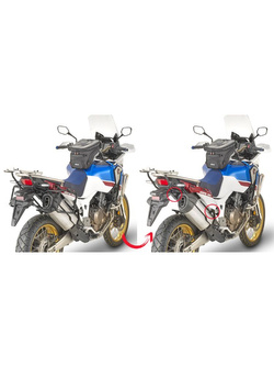 Rapid release side-case holder GIVI for Monokey® Honda CRF 1000 L Africa Twin/ Adventure Sports (18-19)