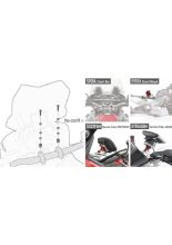 Specific kit GIVI to mount the S900A Smart Bar or the S901A Smart Mount
