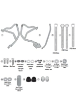 Specific Kappa engine guard for BMW F 900 XR (20-) black