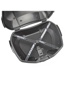 Kufer centralny GIVI V49NB Air Monokey czarny z dymionymi odblaskami [pojemność: 49 litrów]
