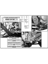 Specific engine guard GIVI Honda CBF 1000 /ABS (06 > 09)