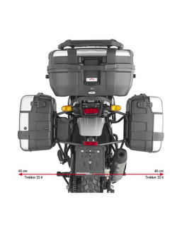 Pannier holder GIVI for Monokey®/ Retro-Fit side-cases for Royal Enfield Himalayan (21-) Pannier holder GIVI for Monokey®/ Retro-Fit side-cases for Royal Enfield Himalayan (21-)