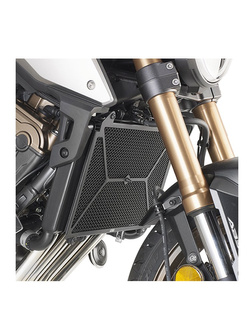 Specific Givi stainless steel radiator guard for Honda CB 650 R (19-) black