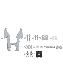 Specific fitting kit for screen D2144ST Kappa