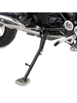Specific Givi support to widen the surface support area of the original side stand for BMW R 1200 GS Adventure (14-18), R 1250 GS Adventure (19-)
