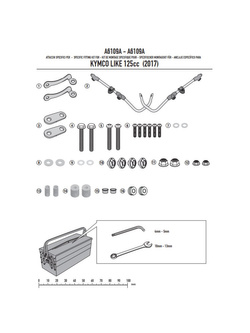 Zestaw montażowy Givi  do 6109A