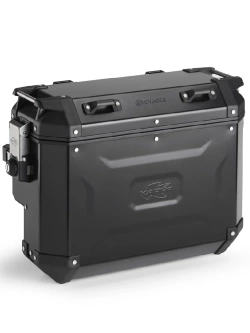 Kufer boczny GIVI Trekker Outback Evo 37 aluminiowy, srebrny [na lewą stronę; pojemność: 37 litrów]