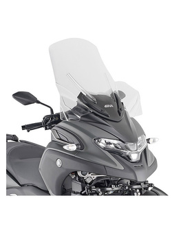 Specific Givi screen for Yamaha Tricity 300 (20-) transparent