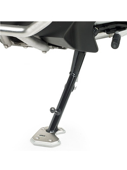 Specific support in aluminium and to widen the surface support area of the original side stand BMW R 1200 RT (14-18), R 1250 RT (19-20)
