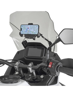Fairing upper bracket Givi to be mounted behind the windshield to GPS-Smartphone holder for Honda XL 750 Transalp (23-)