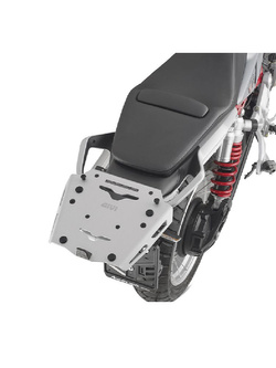 Specific rear rack in aluminium for MONOKEY® top case Moto Guzzi V85 TT (19-)