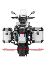 Specific pannier holder for Trekker Outback MONOKEY® CAM-SIDE for BMW F 650 GS / F 800 GS (08-17), F 700 GS (13-17)