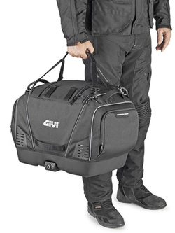 Torba motocyklowa na tył GIVI Monokey T525 do transportu zwierząt, czarna [bez płyty; pojemność: 33 l]