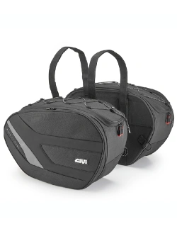 Pair of large expandable saddle bags GIVI GIEA100C [capacity: 40 l]