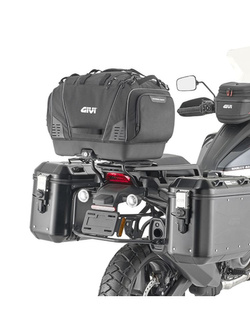 Torba motocyklowa na tył GIVI Monokey T525 do transportu zwierząt, czarna [bez płyty; pojemność: 33 l]