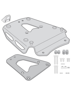 Specific Givi rear rack for Monokey® top case Triumph Tiger 1200 GT / GT Explorer / Rally Explorer (22-)