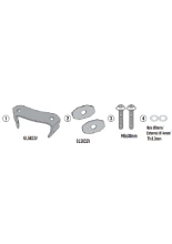 Adapter do montażu stelaży kufrów bocznych Kappa BMW F 900 GS (24-)