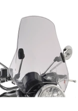 Szyba motocyklowa Kappa uniwersalna do motocykli typu Naked [42.5 x 42 cm] przyciemniana