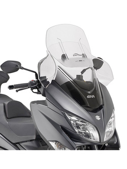 Szyba motocyklowa Givi Airflow regulowana do Suzuki Burgman 400 (17-) przezroczysta