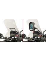 Fairing upper bracket GIVI to install GPS-Smartphone holder Honda NC 750 X [16-20]