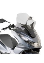 Specific Kappa screen for Honda PCX 125 (21-) transparent [to be mounted instead of the original screen]