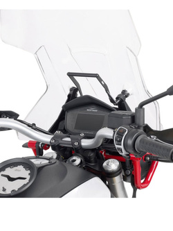 Fairing upper bracket GIVI to install GPS-Smartphone holder MOTO GUZZI V85 TT (19-21)