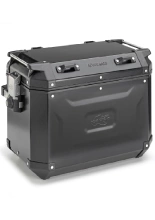 Kufer boczny GIVI Trekker Outback Evo 37 aluminiowy, srebrny [na lewą stronę; pojemność: 37 litrów]