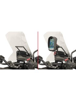 Fairing upper bracket GIVI to install GPS-Smartphone holder Honda NC 750 X [16-20]
