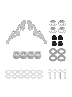 Fitting kit GIVI for 2166A screen for Yamaha MT 125 (20-)