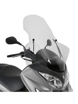Transparent screen GIVI Suzuki Burgman 125-200 K7-K8-K9-L0-L1-L2-L3 [06-13]/ 125-200 ABS [14-20]