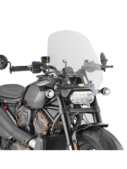 Szyba motocyklowa GIVI Harley Davidson Sportster S 1250 (21-) przezroczysta [montaż wymaga mocowania A8401A]