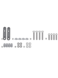 Mocowanie szyby GIVI 2120DT Yamaha Tricity 125/ 155 (14-24)