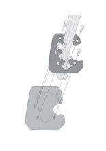 Support GIVI to widen the surface support area of the original side stand