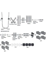 Fitting kit GIVI A1200A for screen 2166A for Honda CB 750 Hornet (23)