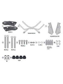 GIVI specific holder Remove-X for Yamaha Tracer 700 (20-)