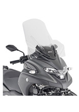 Specific Givi screen for Yamaha Tricity 300 (20-) transparent