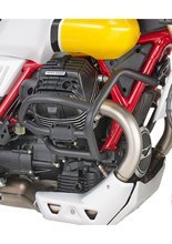 Specific engine guard black Givi MOTO GUZZI V85 TT (19-21)