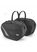 Pair of large expandable saddle bags GIVI GIEA100C [capacity: 40 l]