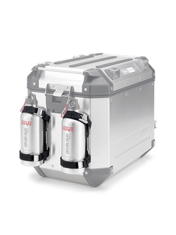 Support in stainless steel GIVI E162 for thermal flask
