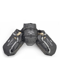 Modułowy system mocowania toreb GIVI Canyon na tyle motocykla [torby w zestawie; pojemność: 44l]