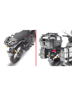 Specific rear rack GIVI for Monolock® or Monokey® top case for Royal Enfield Scram 411 (22-) [plate not included]